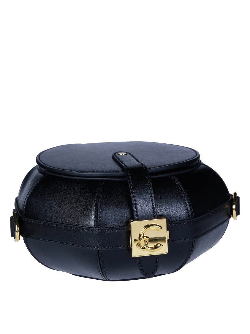 Coccinelle Oval Structured Shoulder Bag