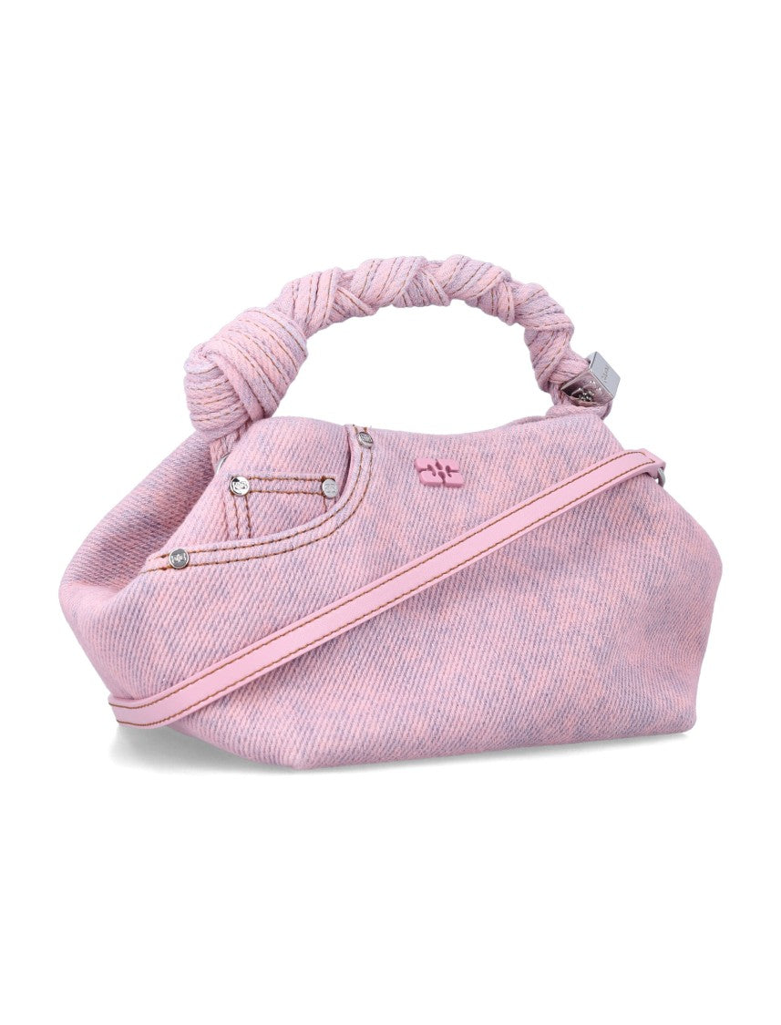 Ganni Bou Small Denim Handbag Bag