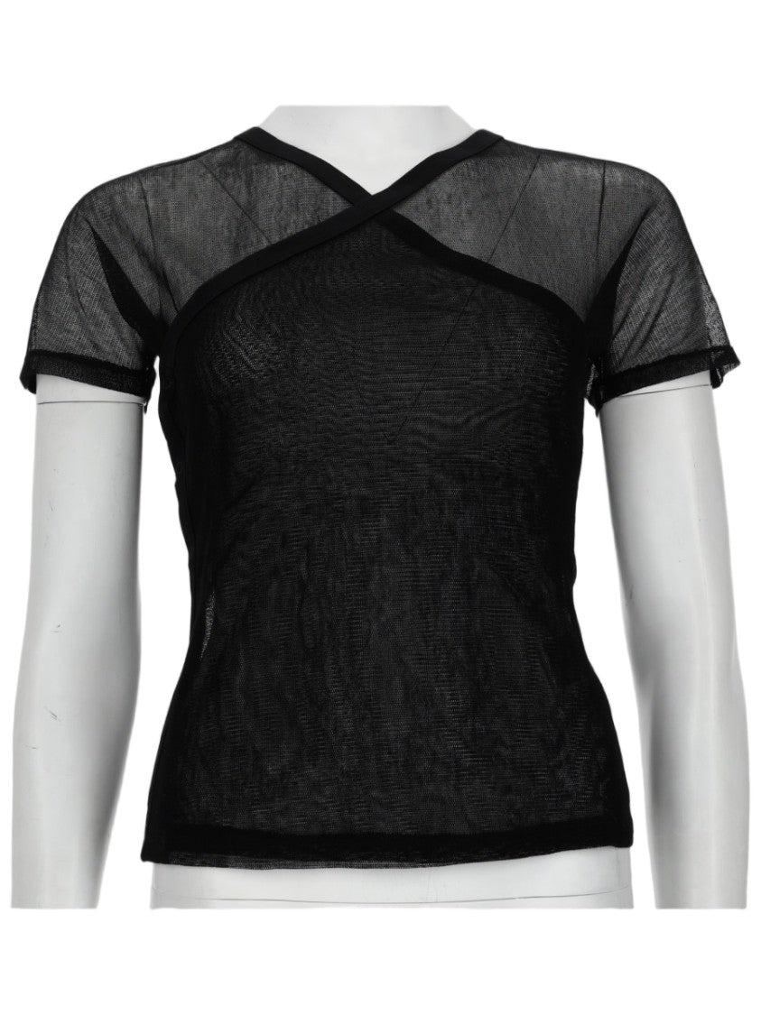 Paloma Wool Olimpia Sheer Mesh Short Top