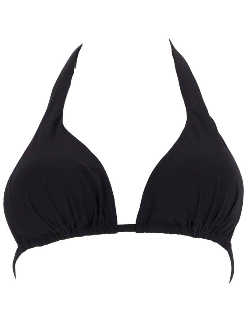 Dolce & Gabbana Triangle Bikini Top With Padded Cups And Adjustable Ties