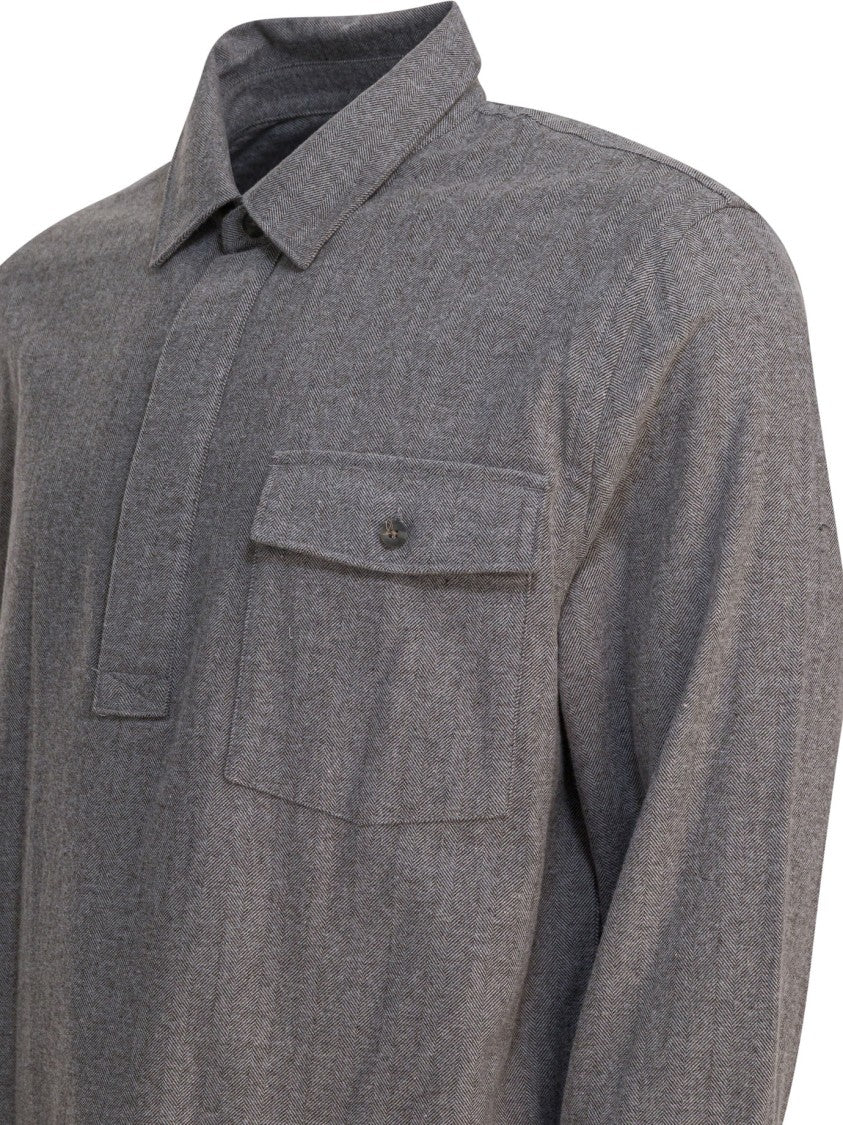 Vince Herringbone Shirt