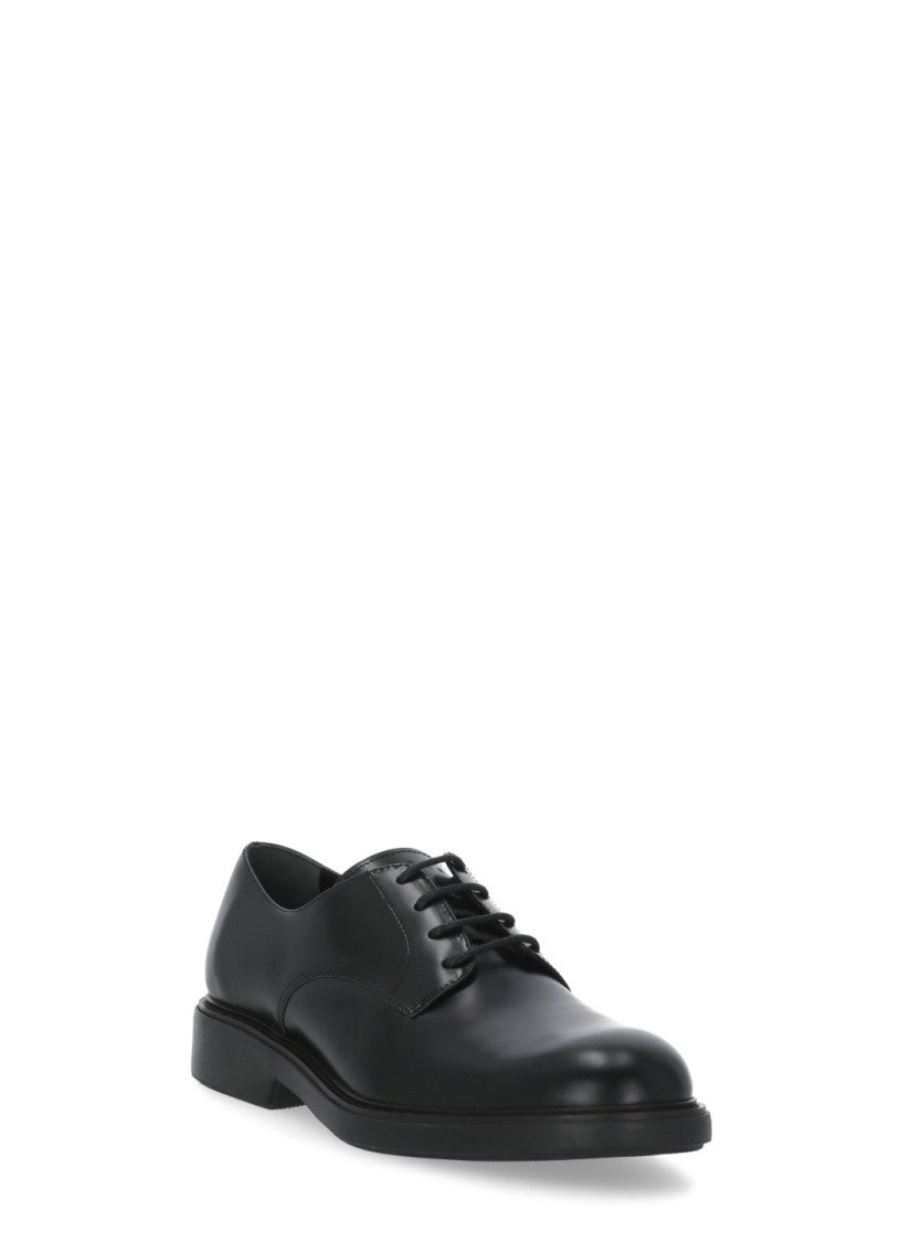 Hogan Black Patent Leather Brogues