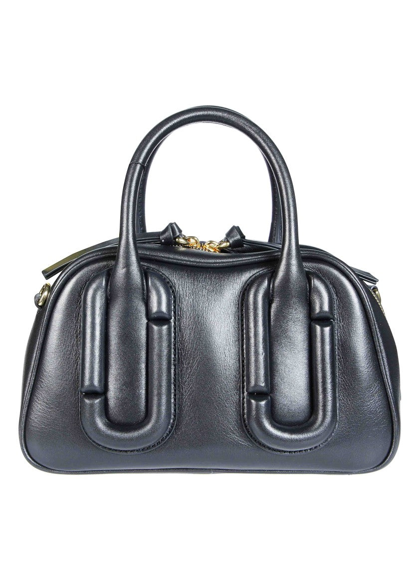 Marc Jacobs The Bauletto Structured Padded Leather Shoulder Bag