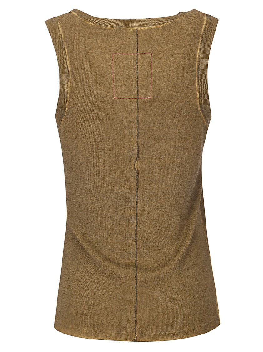 Uma Wang Ti Ribbed Tank Top