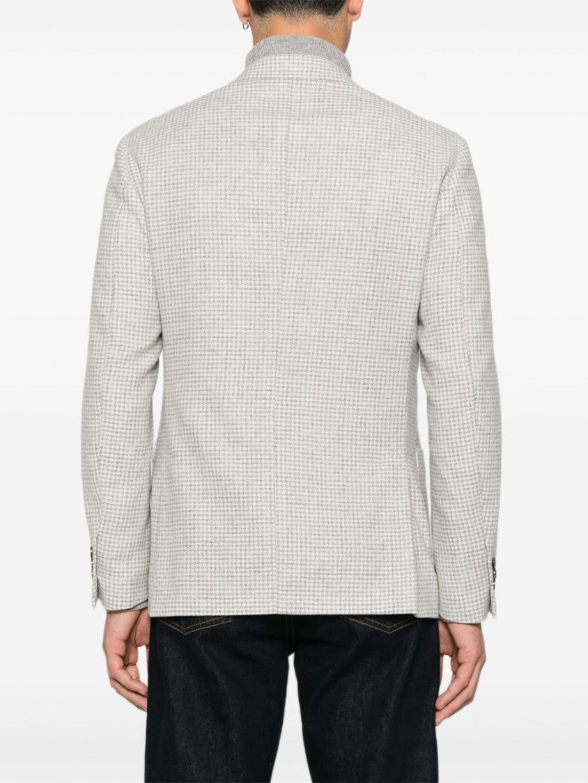 Lardini Tailored Wool-Cashmere Blend Lardini Jacket