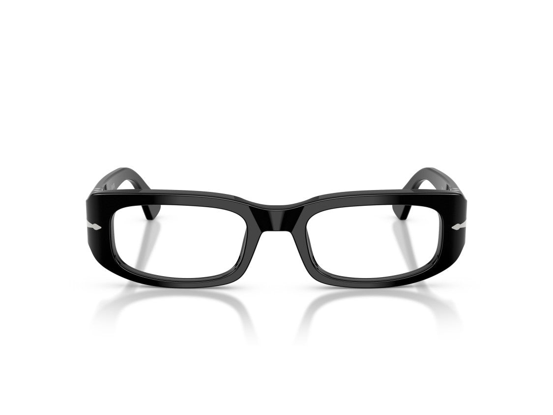 Persol Silver 0Po3388v Oversized Square Sunglasses