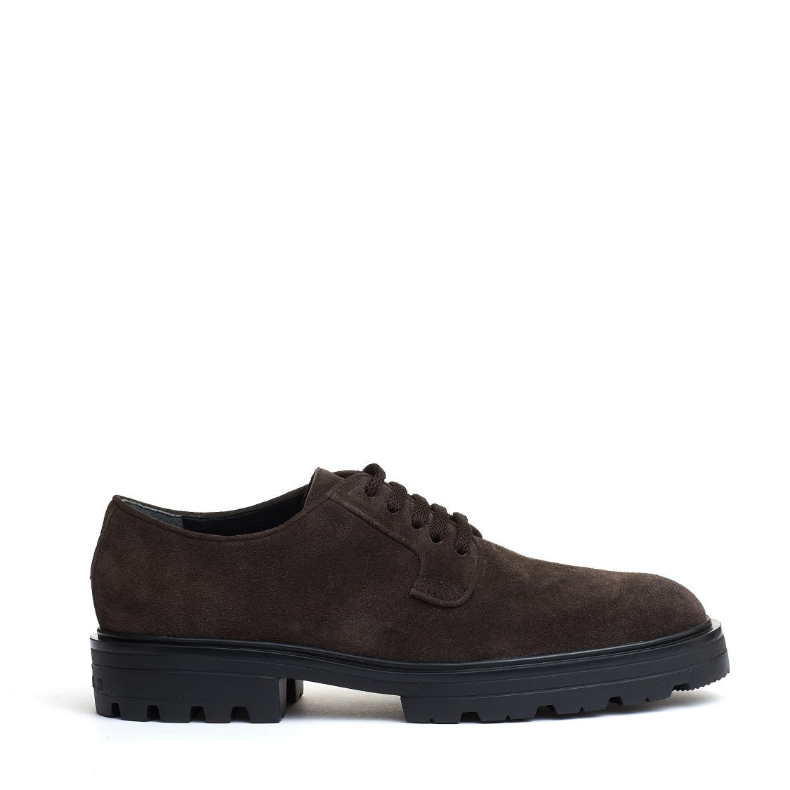 Hogan Stringata Marrone Camoscio Carroarmato