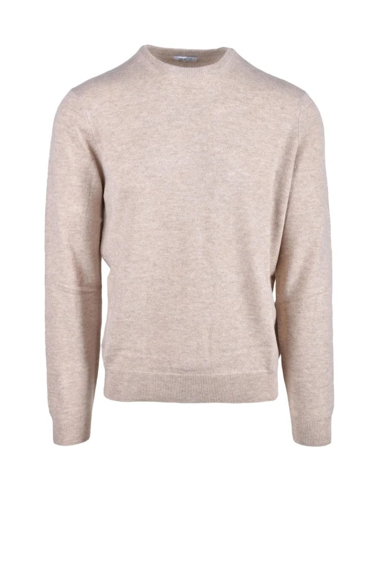 Malo Optimum Cashmere Wool Sweater - Beige