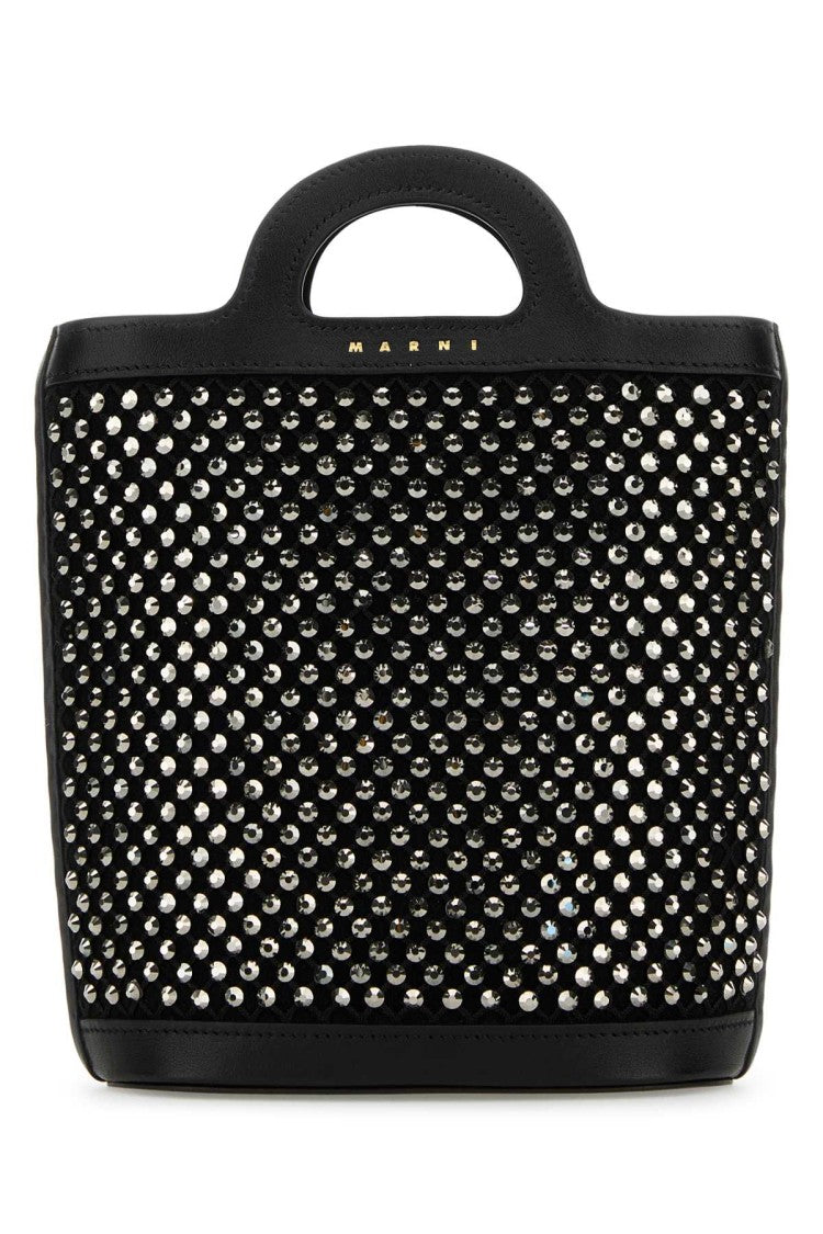 Marni Embellished Mesh Nano Tropicalia Handbag