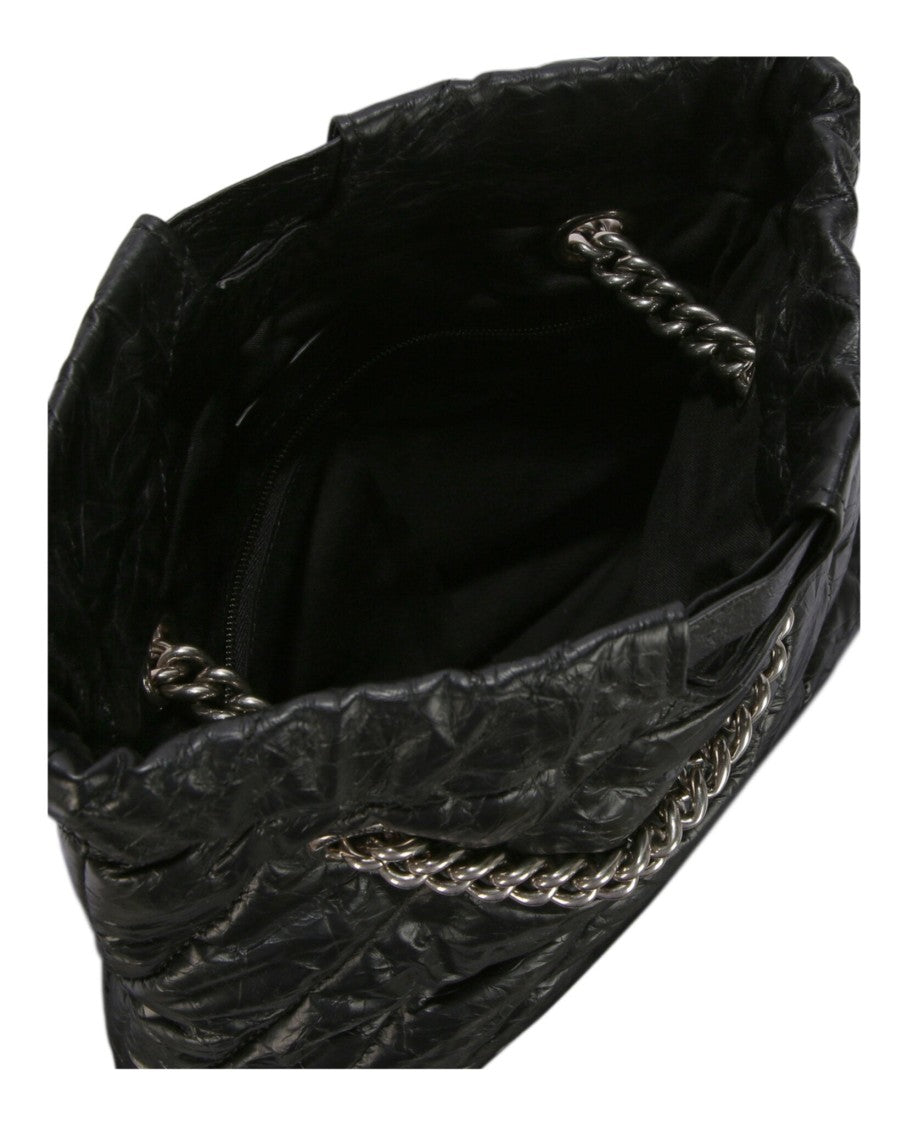 Balenciaga Small Quilted Crush Tote Bag