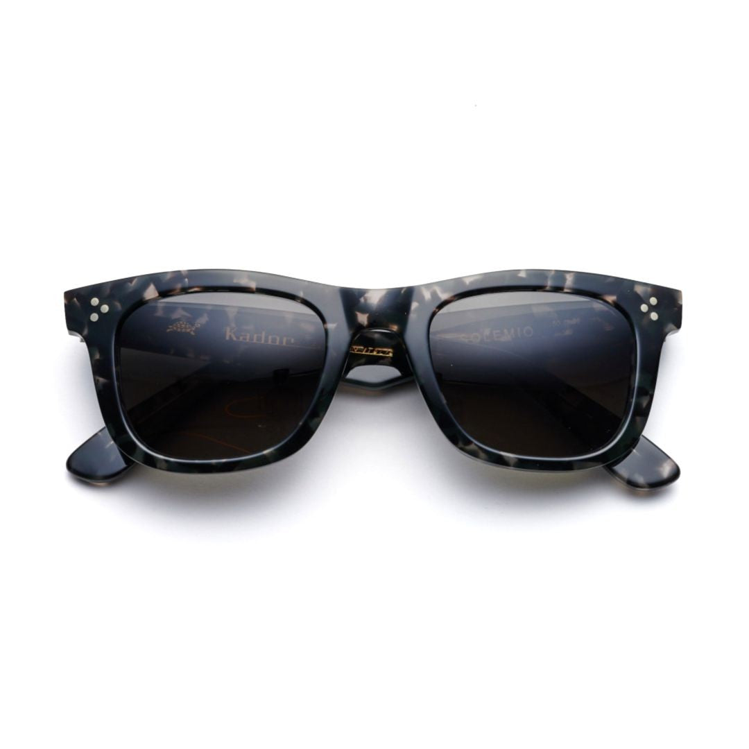 Kador Solemio Bold Tortoiseshell Square Frame Sunglasses