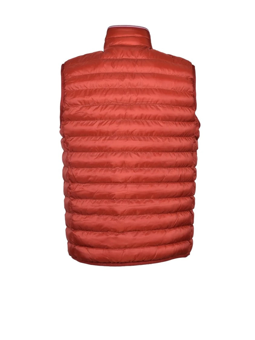 Tommy Hilfiger Rust Polyester Men's Padded Gilet