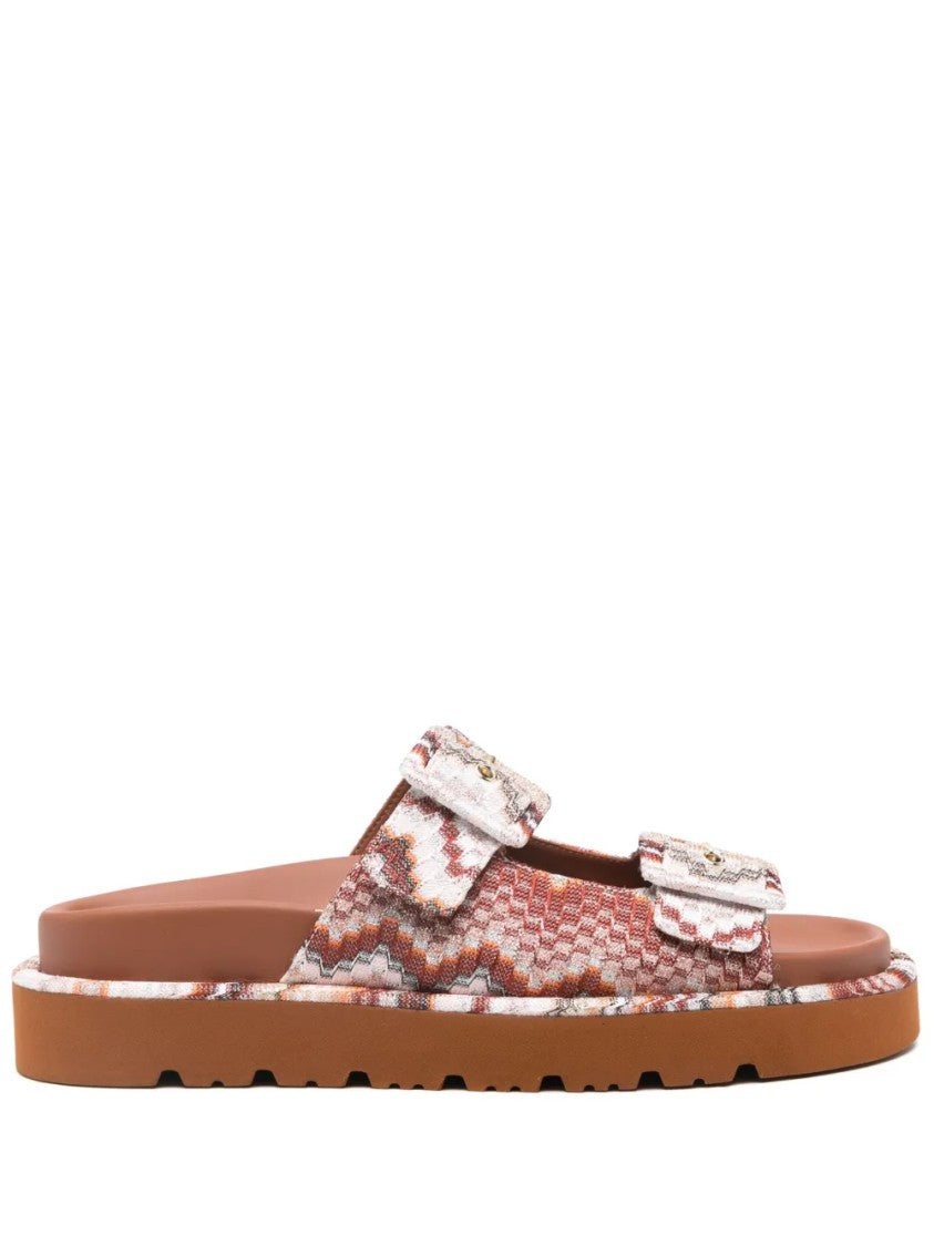 Missoni Missoni Open-Toe Sandal With Minimalist Straps