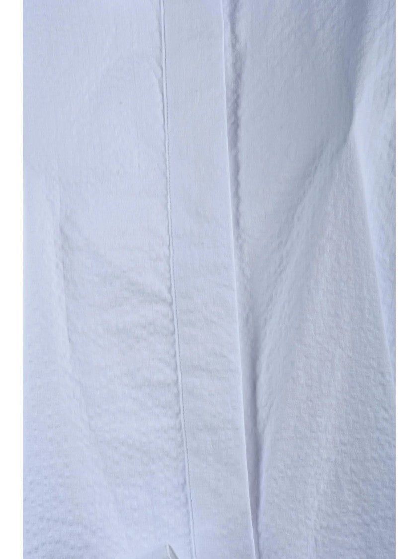 Ea7 Emporio Armani White Cotton Elastane Stretch Jumpsuit