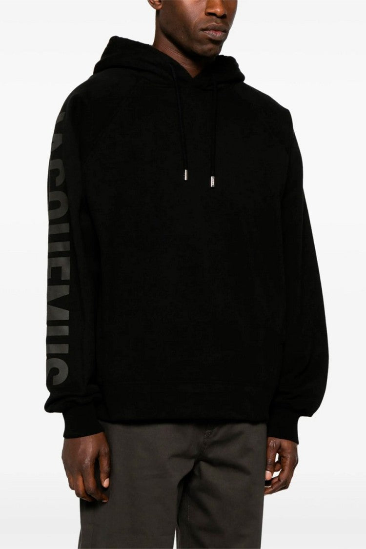 Jacquemus Blue Cotton Hoodie