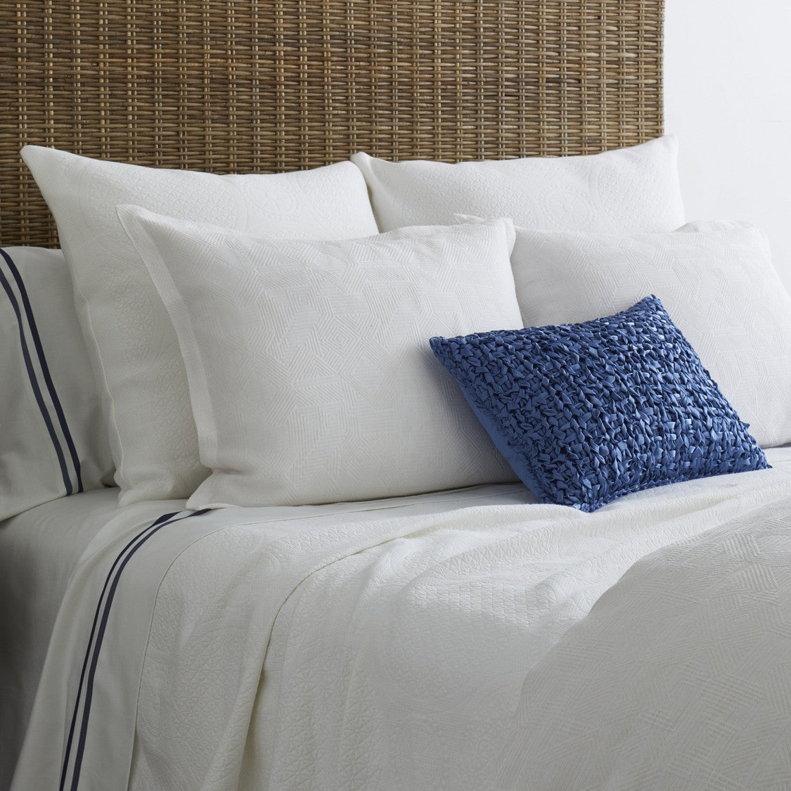 Ann Gish Sashiko Duvet Set - Bone