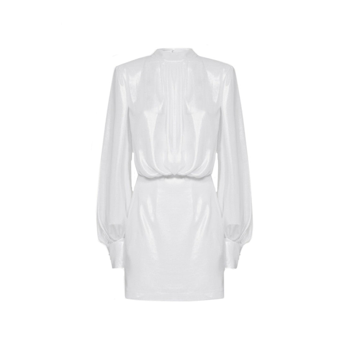 Blanca Vita Abelia Laminated Mini Dress