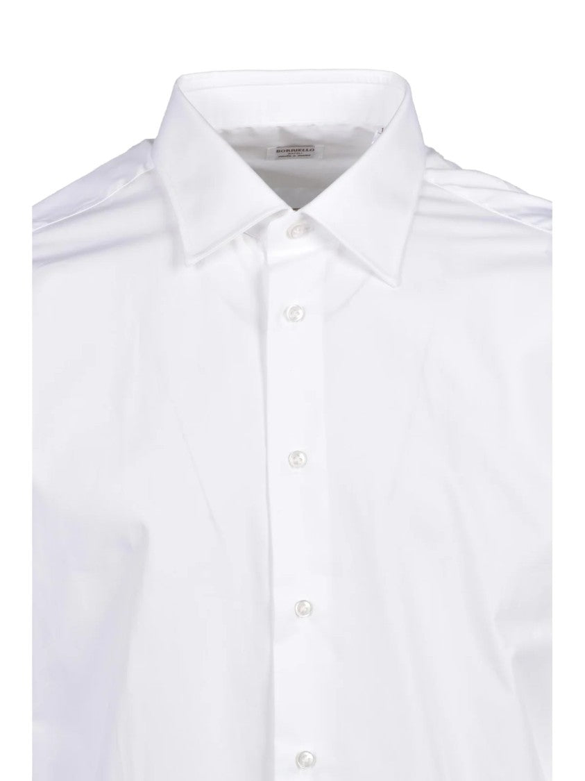Borriello White Cotton Shirt