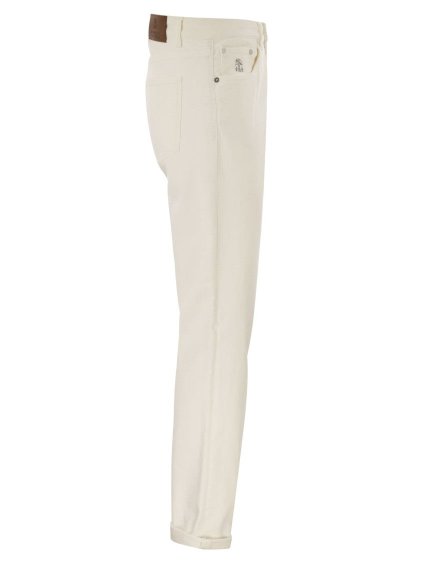 Brunello Cucinelli Five-Pocket Traditional Fit Trousers