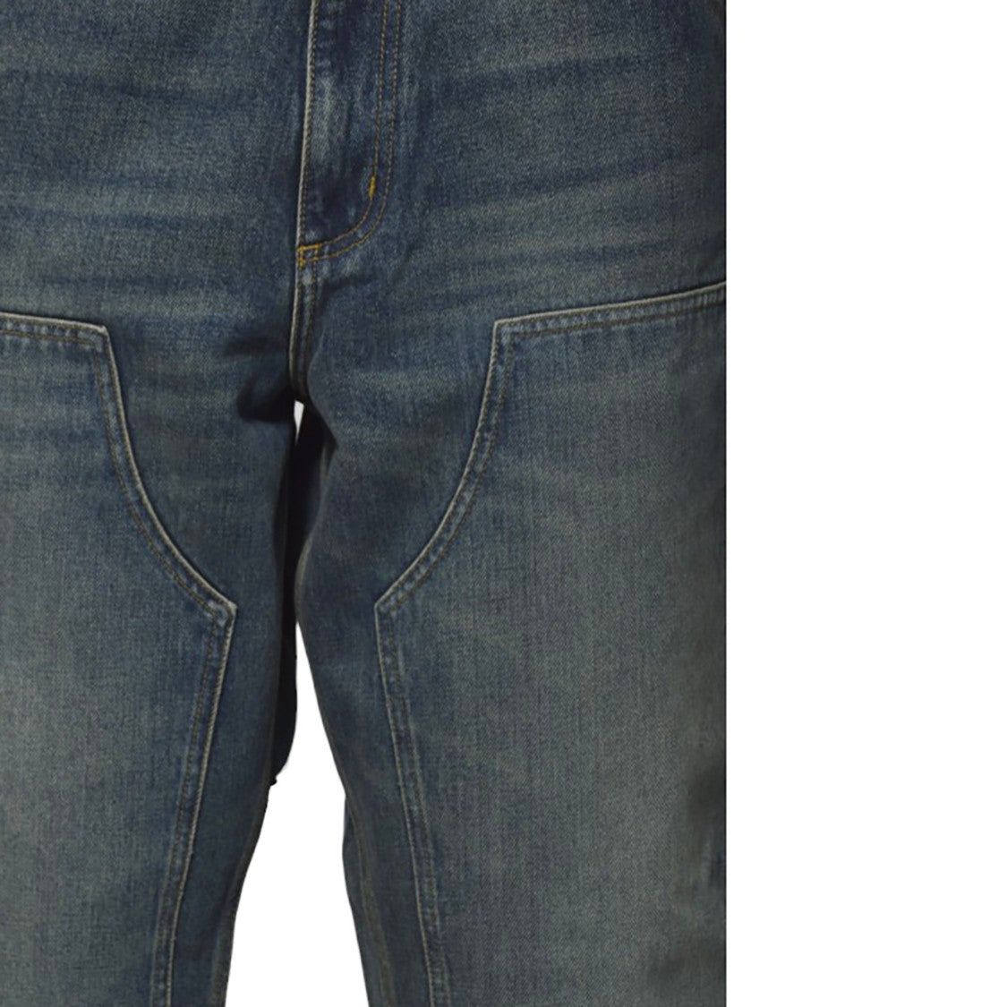 Carhartt Wip Jeans Double Knee In Denim Blu Carhartt