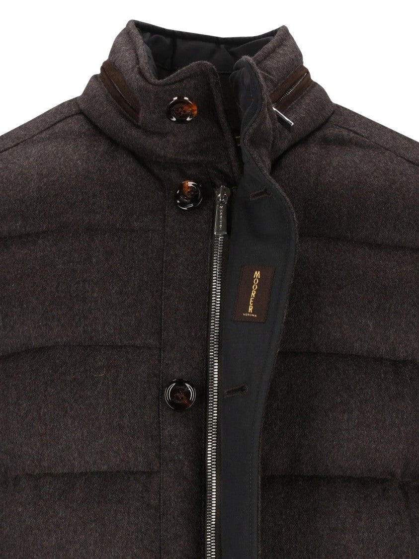 Moorer Nolde-Ls9 Quilted Padded Jacket