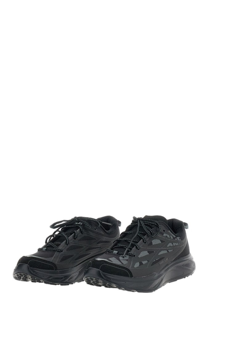 Hoka Black Huaka Pro Ultra-Lightweight Race-Lace Sneakers
