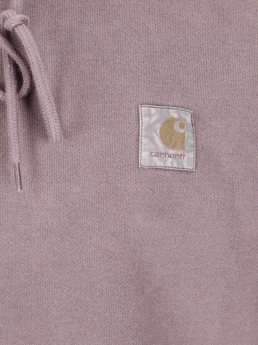 Carhartt Wip Cotton Pullover Hoodie With Spacious Hood And Kangaroo Pocket
