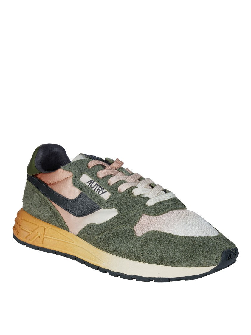 Autry Reelwind Low Suede Mesh Sneakers