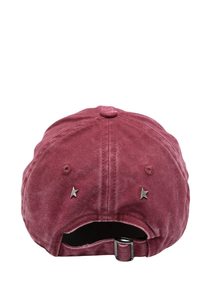 Golden Goose Red Cotton Cap