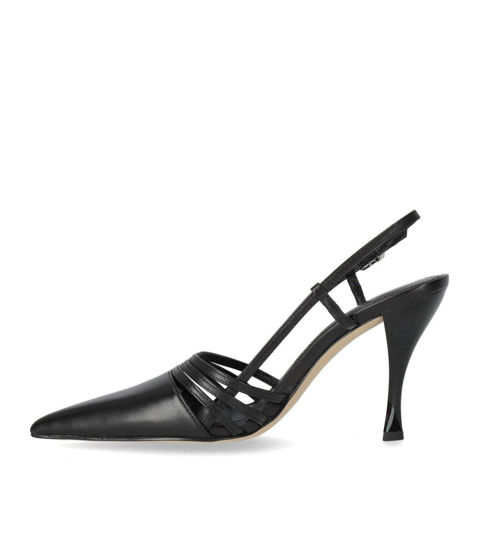 Michael Kors Haisley Black Slingback Pump