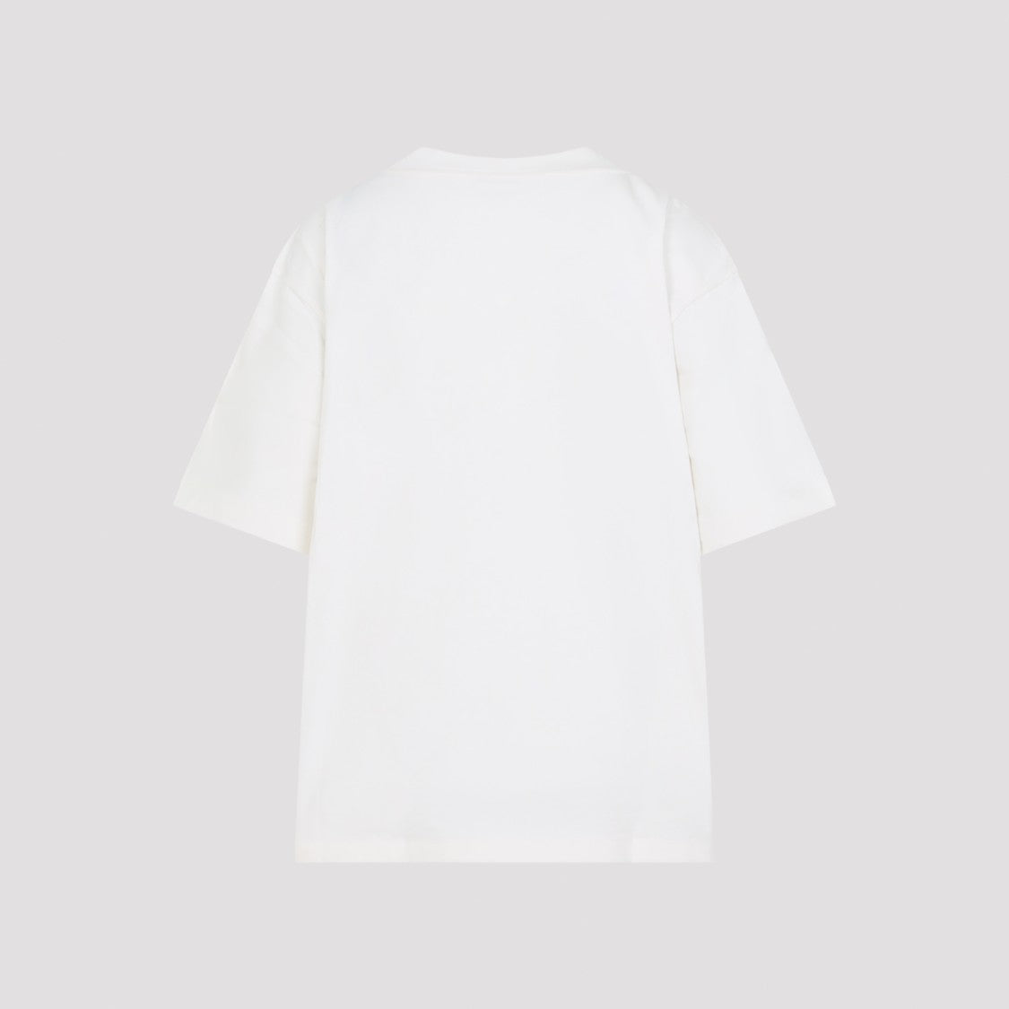 Moncler Short-Sleeved Nude-Toned Cotton T-Shirt
