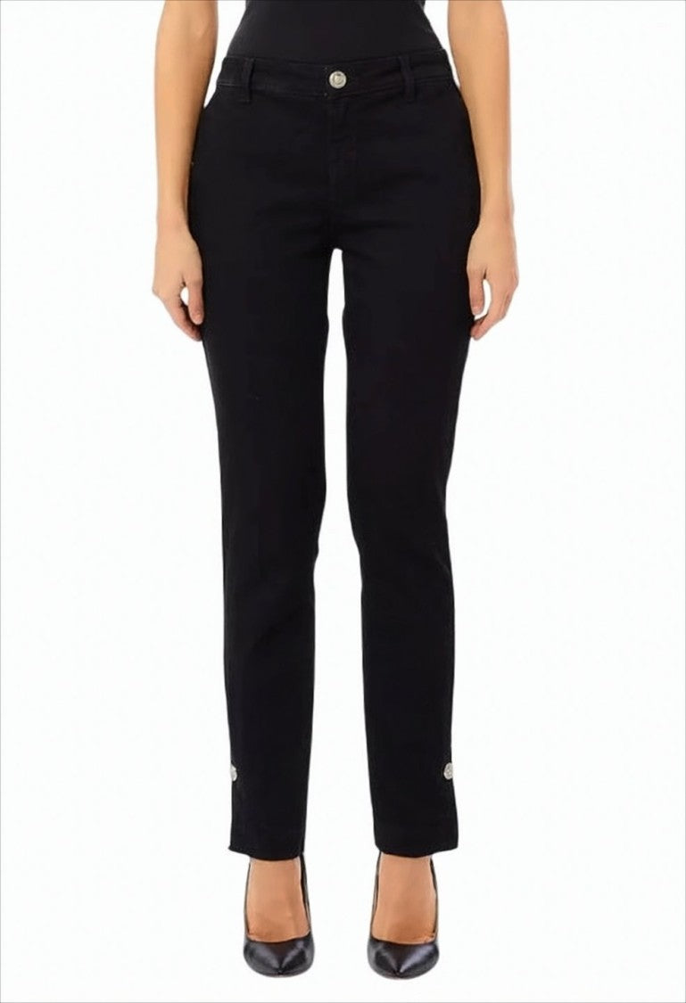 Liu Jo Slim-Fit Black Denim Jeans