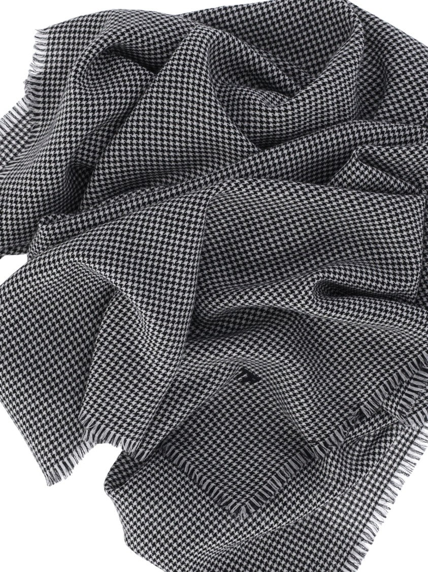 Tom Ford Houndstooth Pattern Scarf