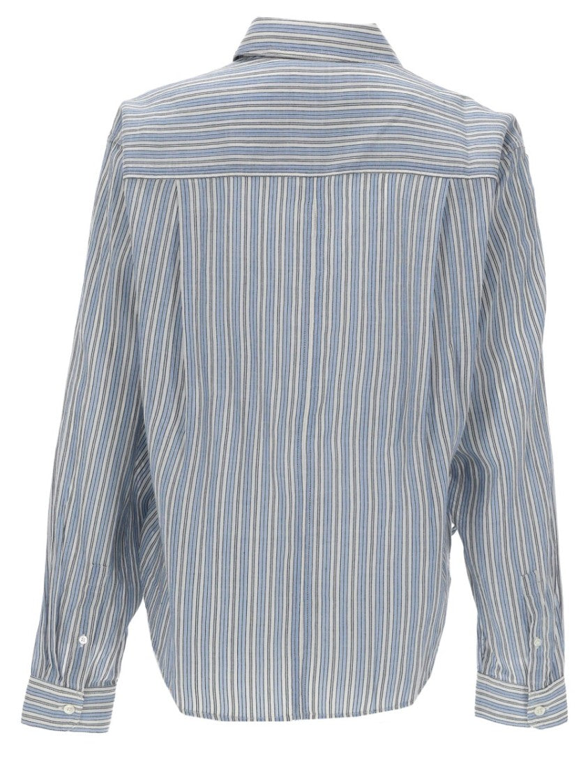 Isabel Marant Étoile Nath Asymmetrical Curved Hem Shirt