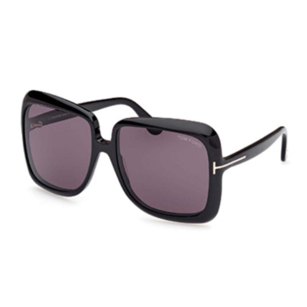 Tom Ford Ft1156 Oversized Black Square Sunglasses