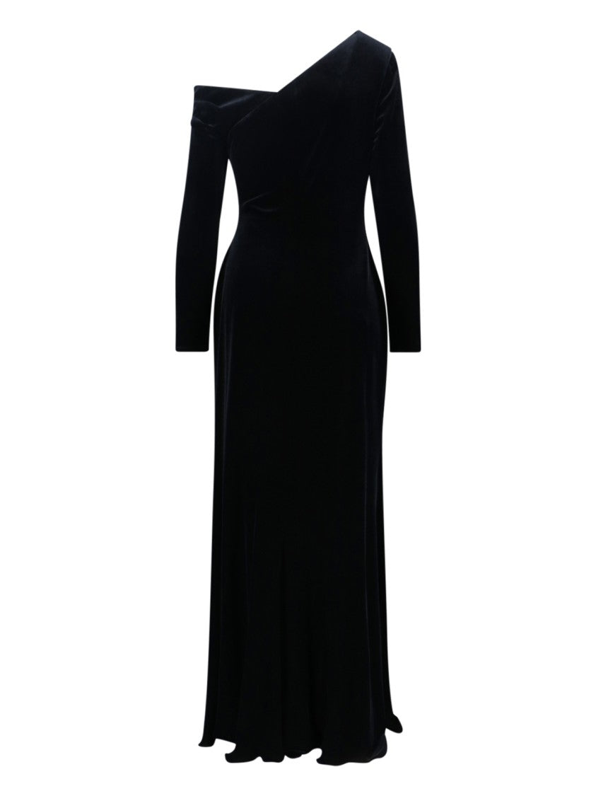 Polo Ralph Lauren Asymmetrical Maxi Dress