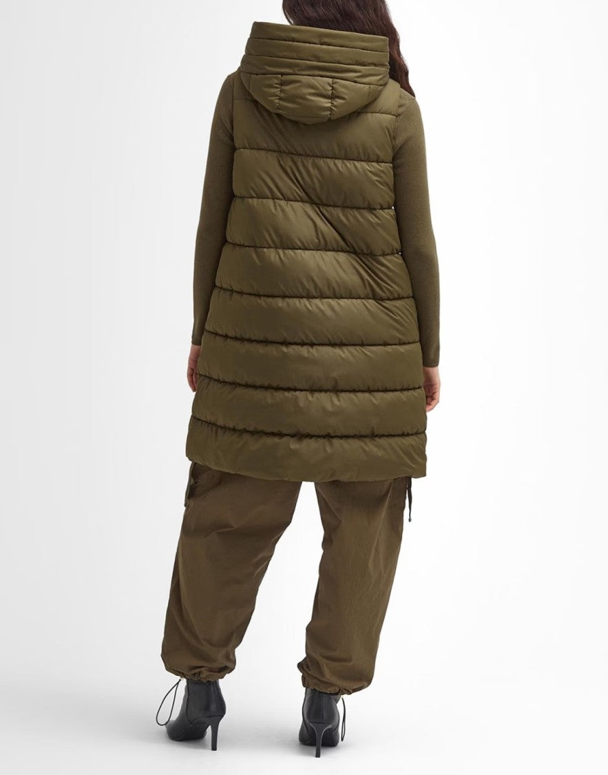 Barbour Greyson Puffer Long Gilet Jacket