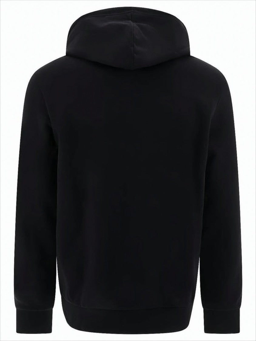 A.P.C. Black Hoodie With Drawstring