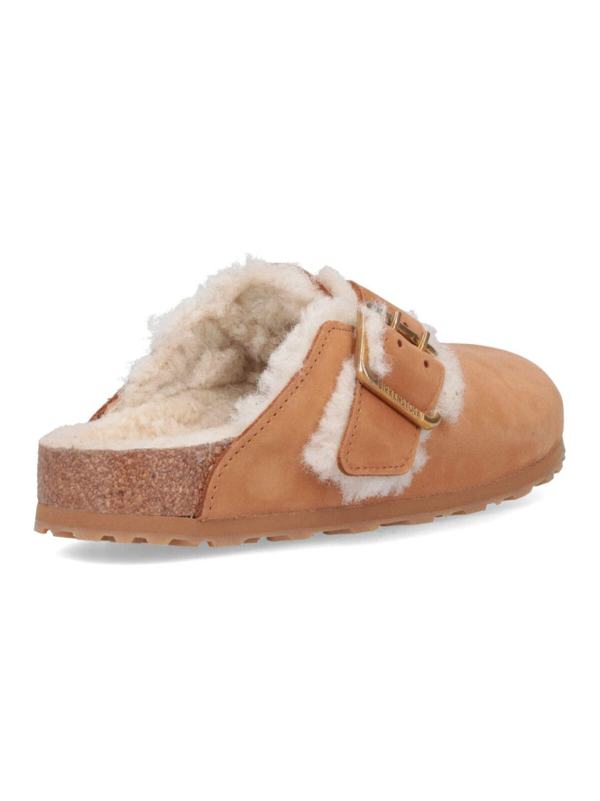 Birkenstock "Boston Bold Shearling" Mules