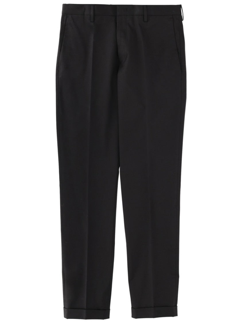 Paul Smith Cotton Tailored Slim Straight-Leg Pants