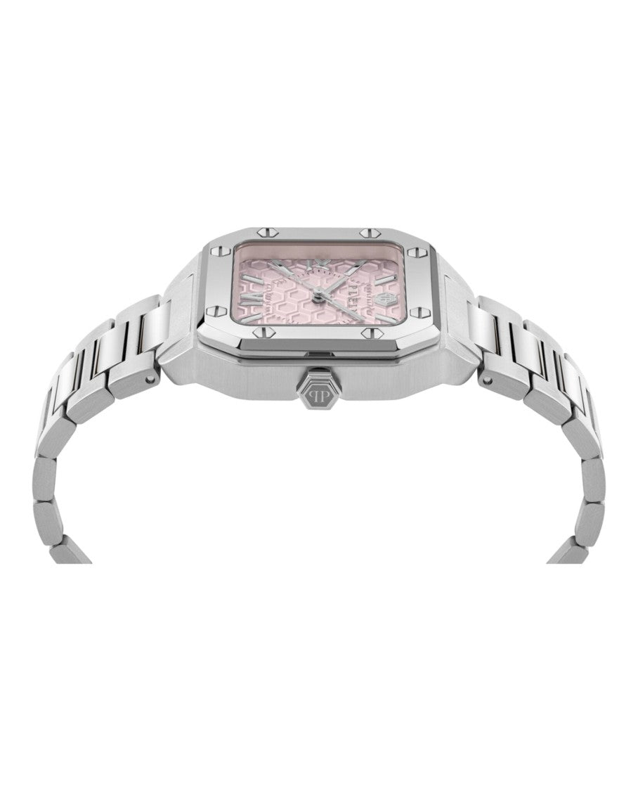 Philipp Plein Plein Edge Square Stainless Steel Bracelet Watch
