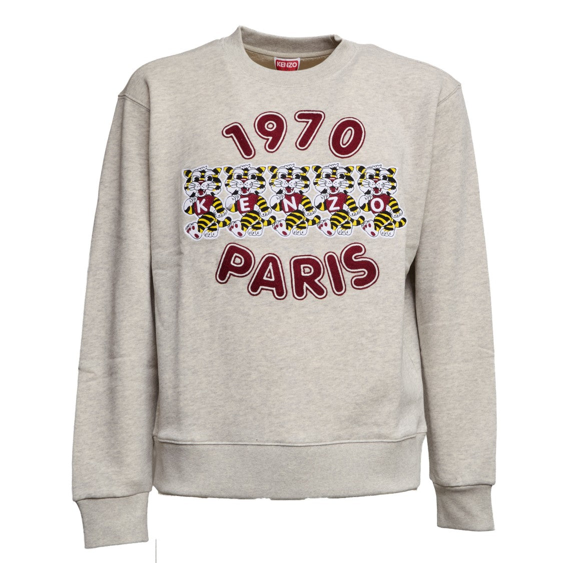 Kenzo Wild Tiger Embroidered Over Sweatshirt