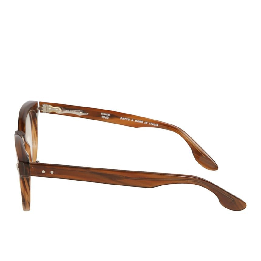 Kador Premium 11 Translucent Brown Gradient Eyeglasses With Keyhole Bridge