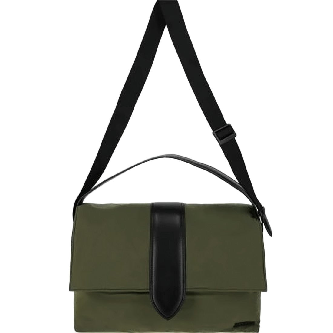 Jacquemus Structured Green Nylon Crossbody Bag