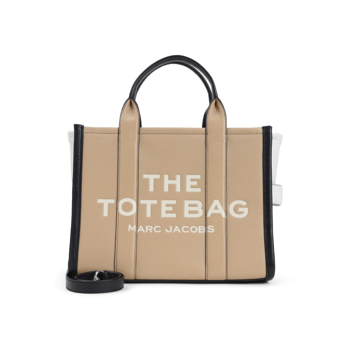 Marc Jacobs Structured Tote Bag In Nude Beige