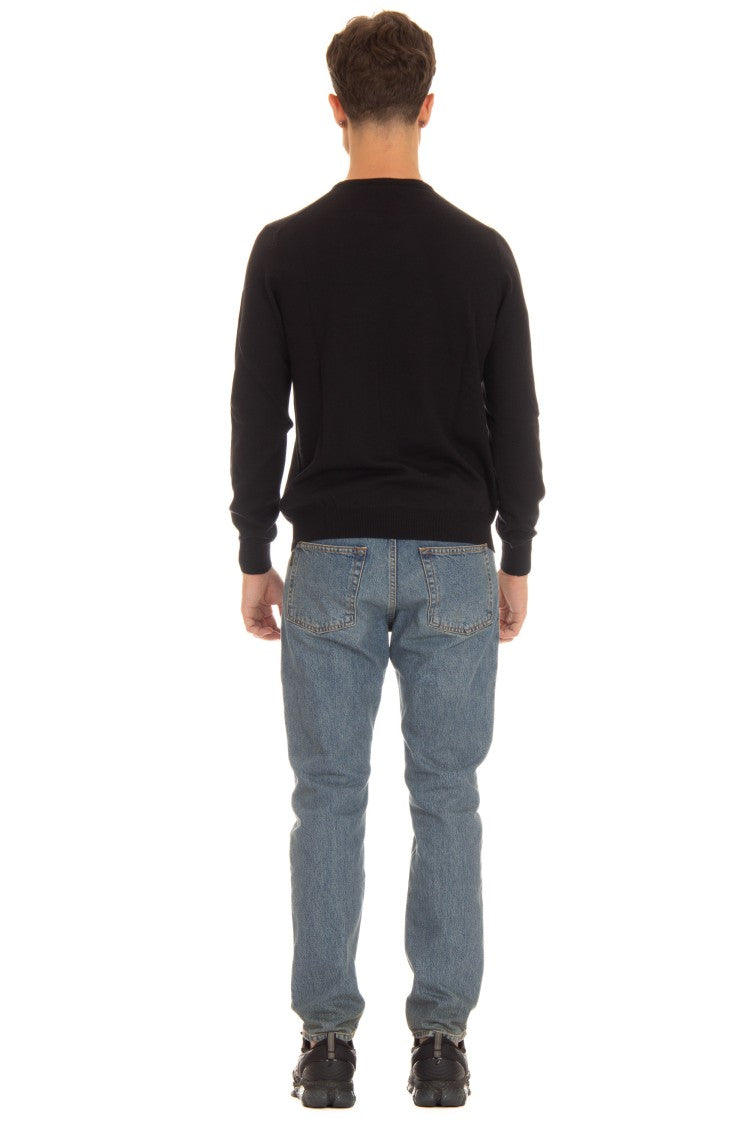 Barba Extrafin Virgin Wool Crewneck Sweater