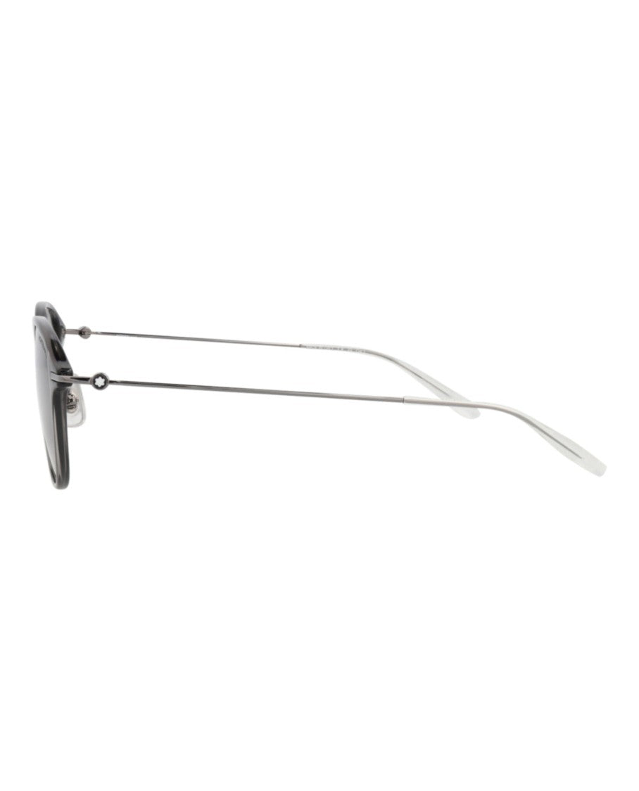 Montblanc Round-Frame Injection Sunglasses