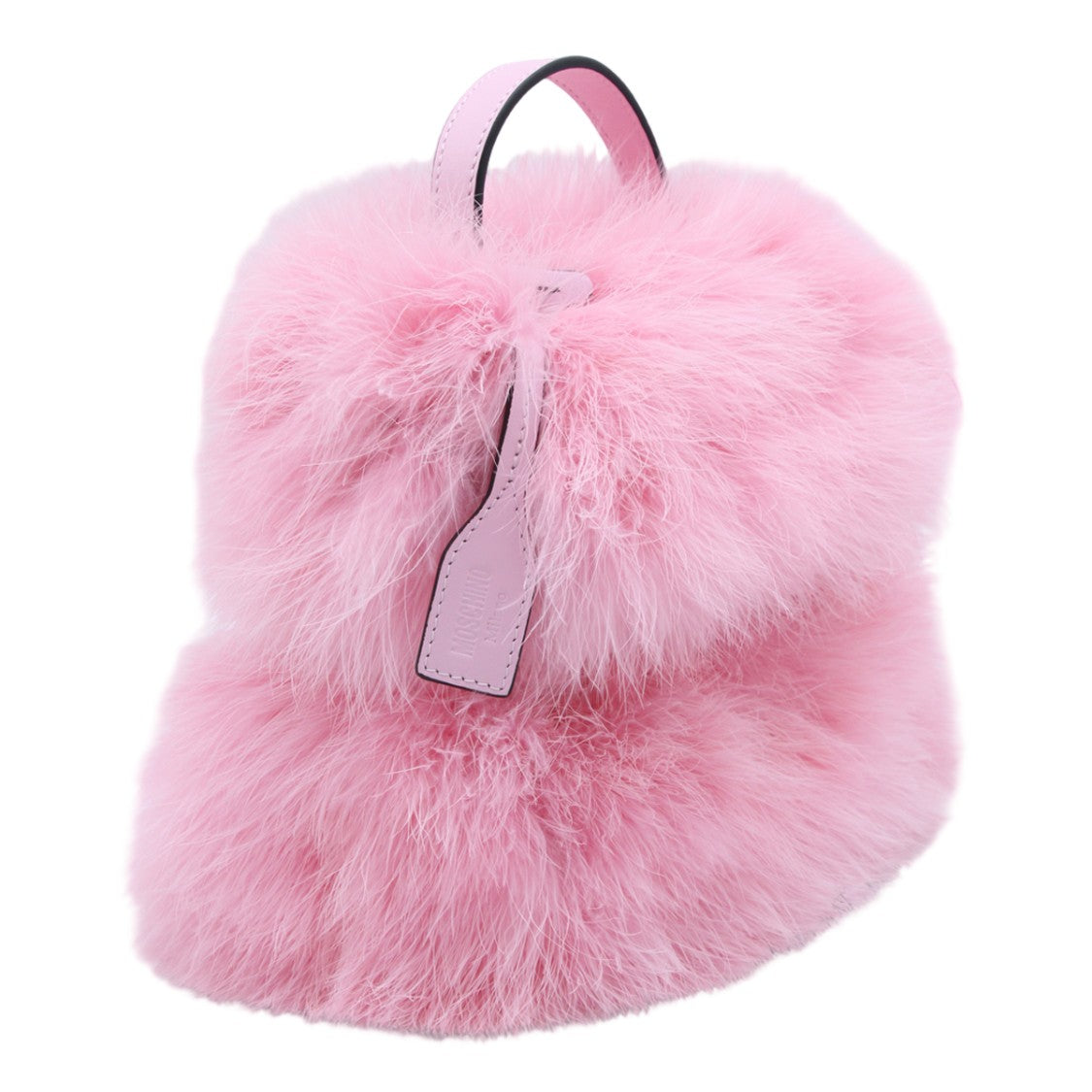 Moschino Fluffy Voluminous Handbag With Structured Handle