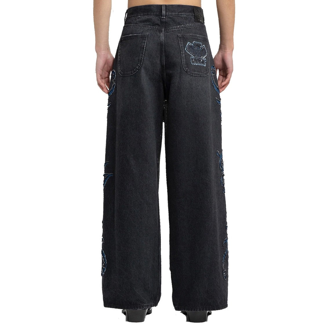 Off-White Off White Denim Flared Jeans