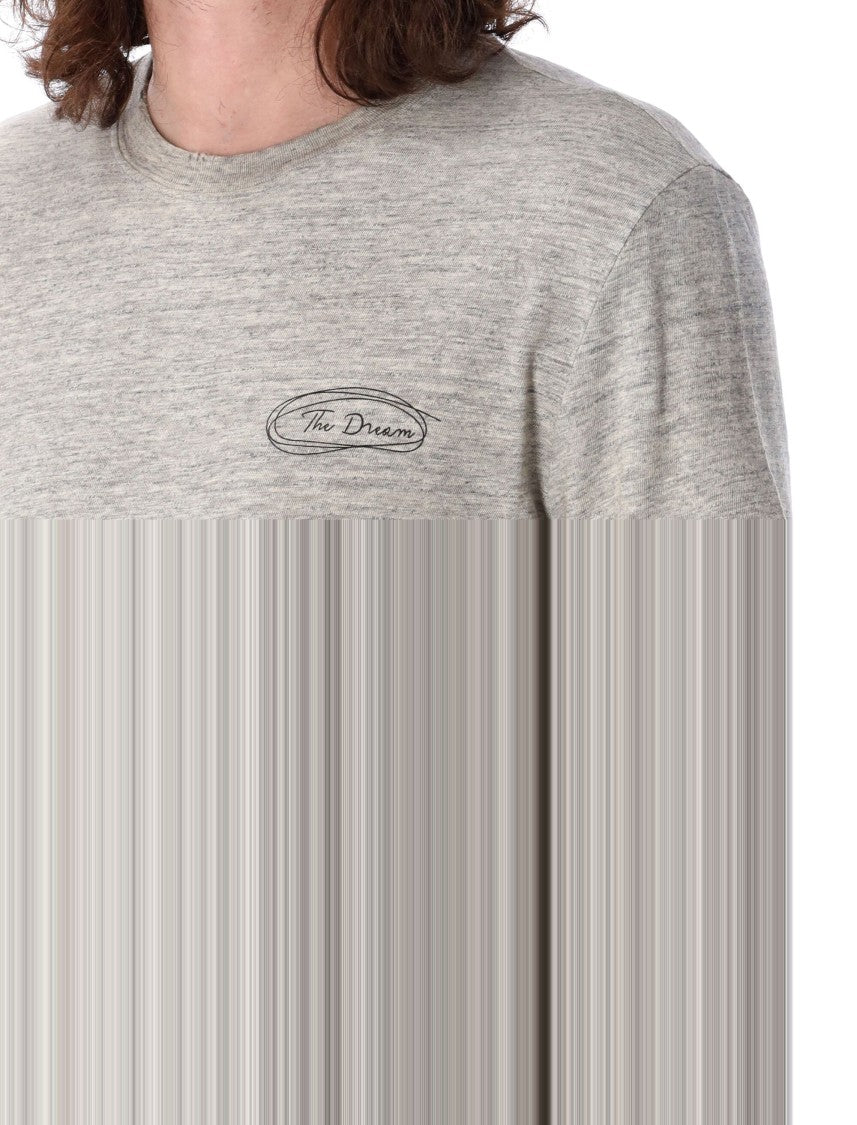 Golden Goose Tee Hand Writing Print